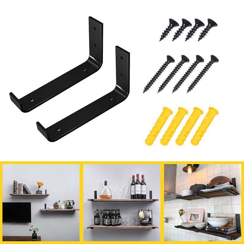 Iron Wall Bearing Support Shelf