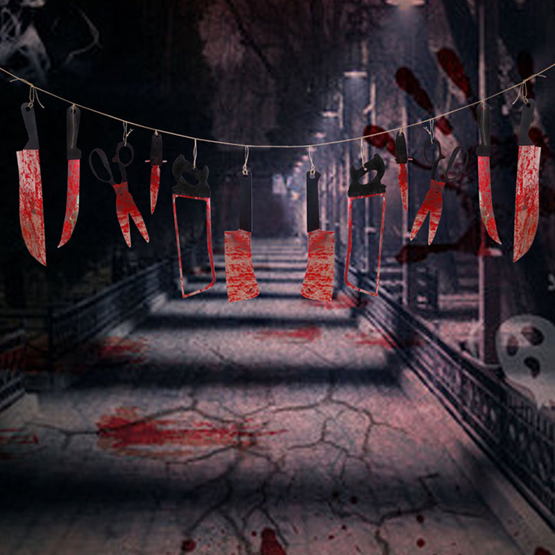 Bloody Knife Halloween Decoration