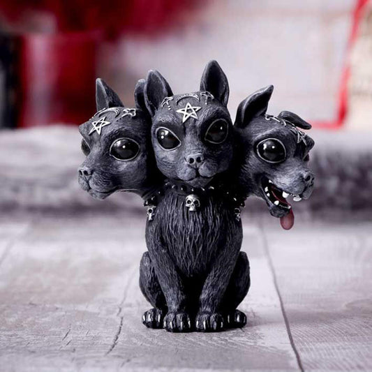 Three-Headed Dog Ornament Halloween Decoration
