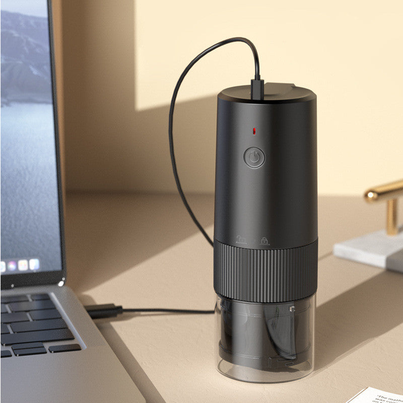 Portable USB Rechargeable Coffee Bean Nuts Grains Pepper Spice Mill Grinder
