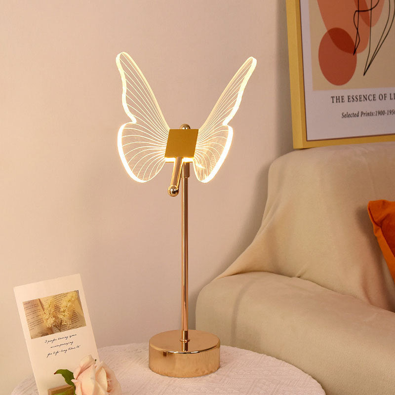 Decorated Bedroom Table Lamp