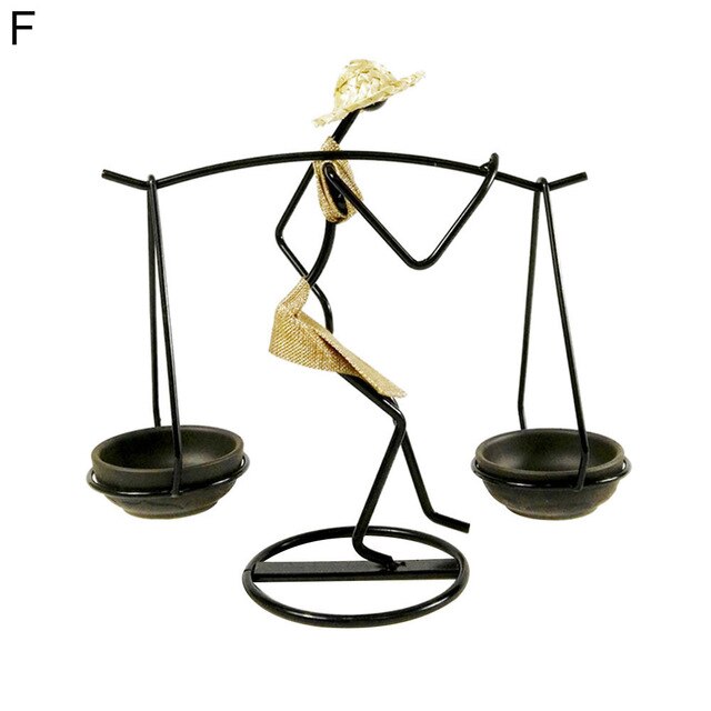 Romantic Candle Holder Carrying Girl Decoration