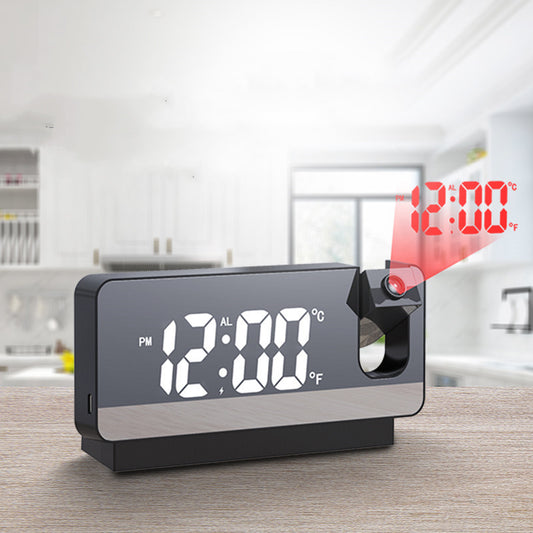 3D LED Projection Mirror Alarm Clock
