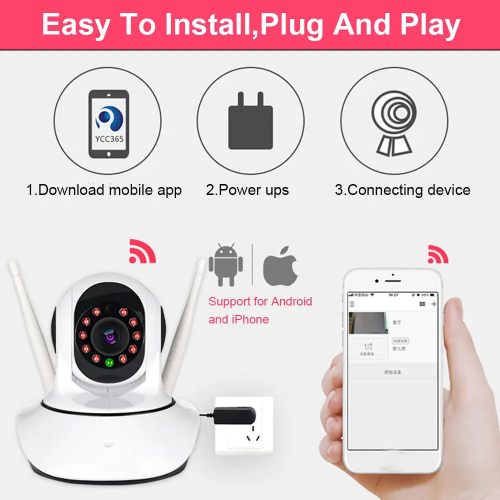 Home WIFI Infrared Dome Camera