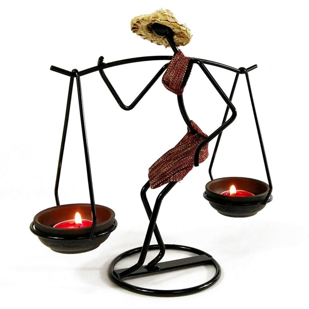 Romantic Candle Holder Carrying Girl Decoration
