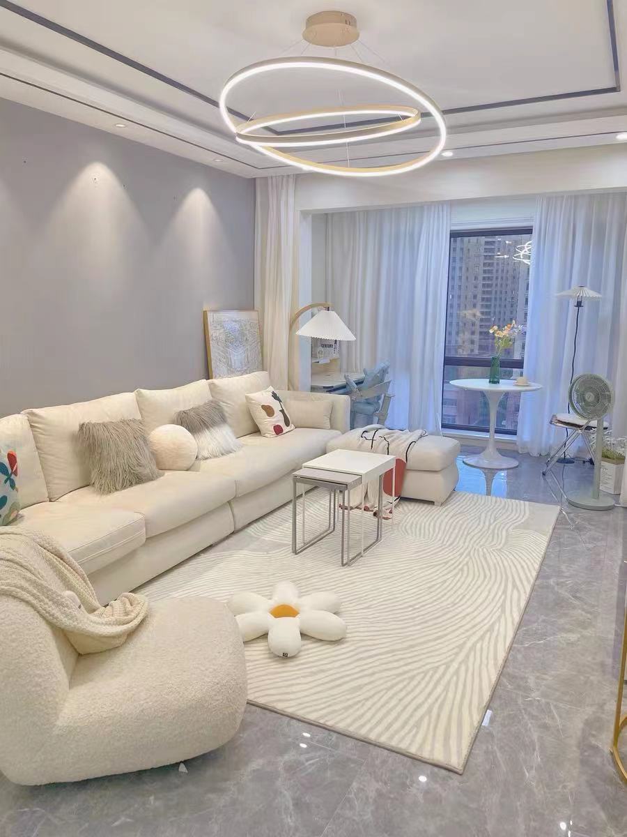 Original Design Modern Abstract Plush Rug