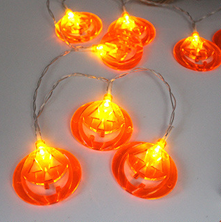 LED String Pumpkin Lights Lantern Halloween Decoration