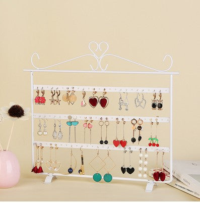 Earring Storage Rack Jewelry Shelf