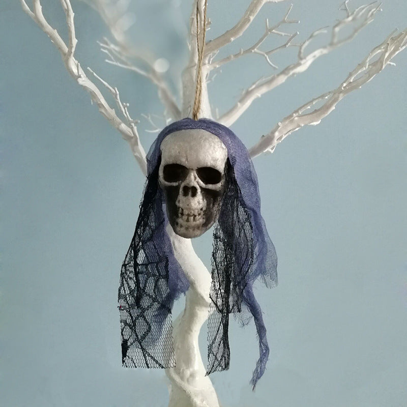 Hanging Skull Halloween Decoration
