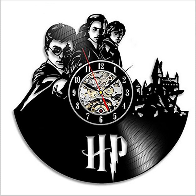 Harry Potter Vinyl Record Wall Clock Collection