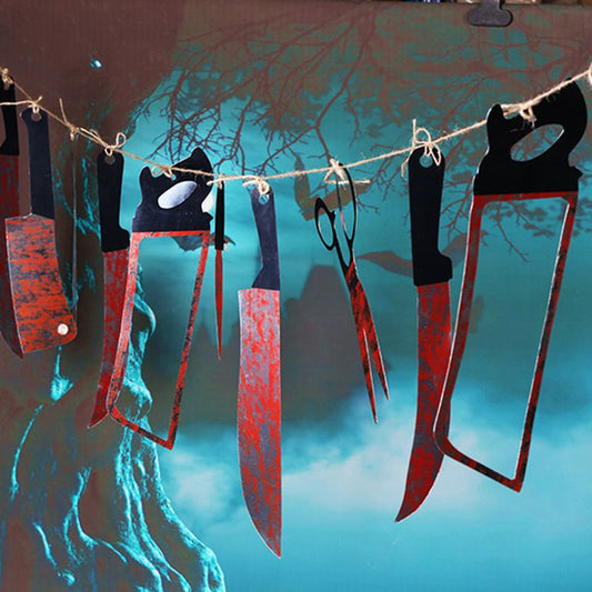 Bloody Knife Halloween Decoration