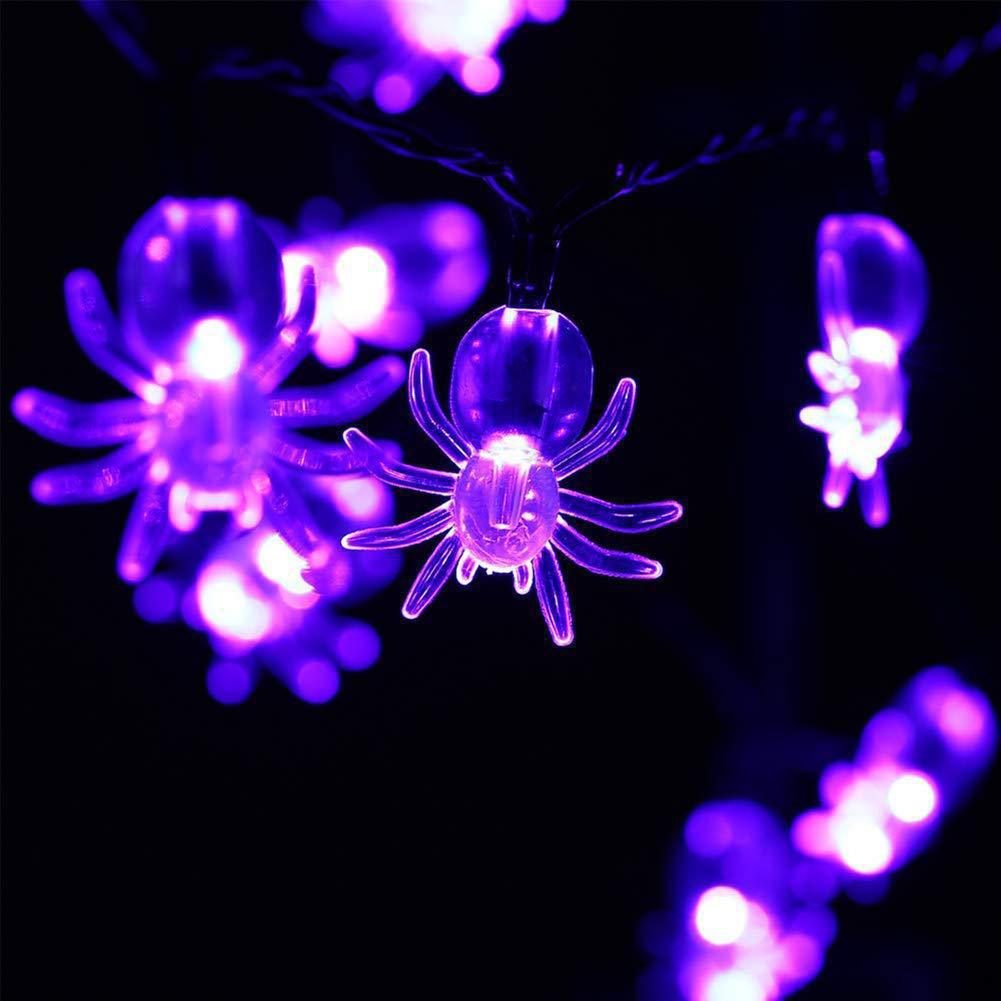 Bat String Lights For Yard Halloween Decoration