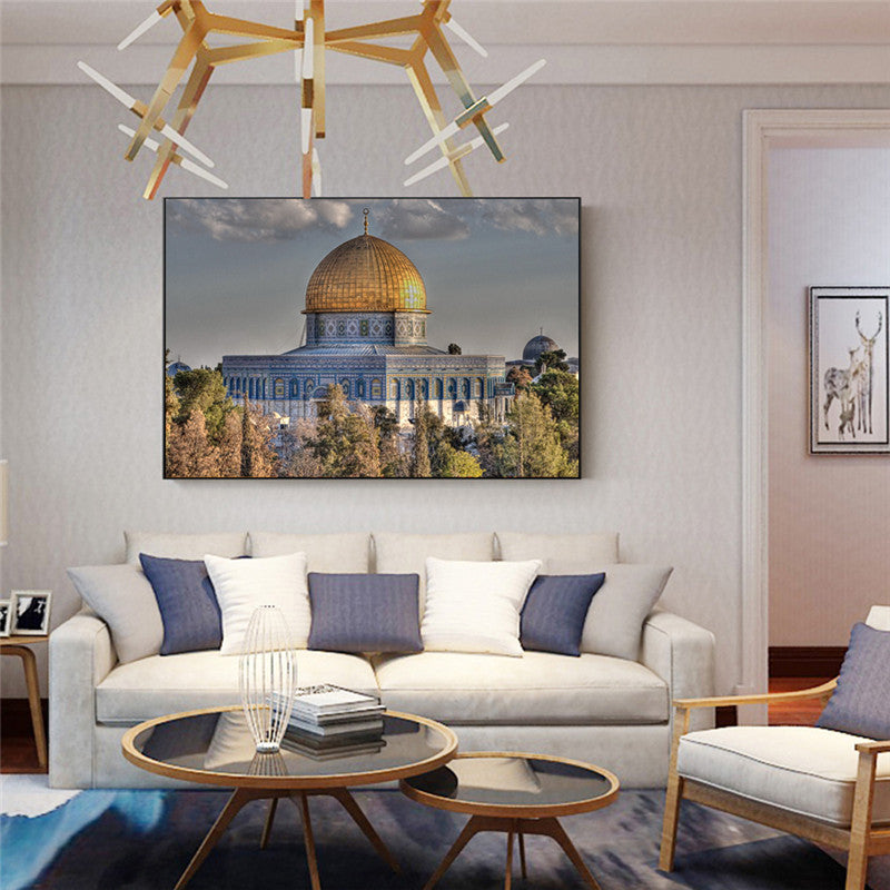 Bedroom Monument Decoration Painting