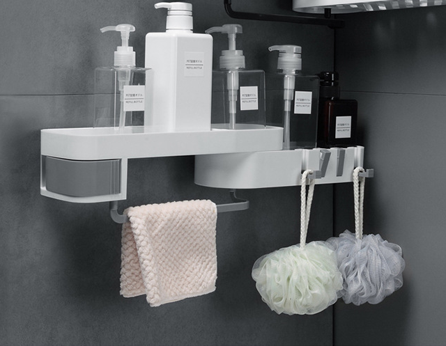 Modern Multifunctional Bathroom Shelf