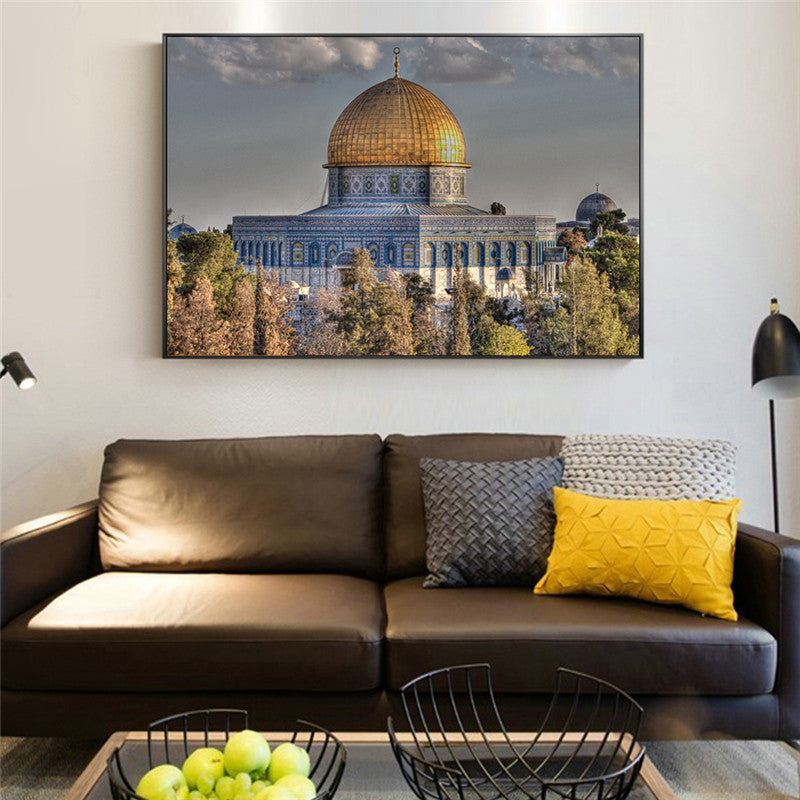 Bedroom Monument Decoration Painting