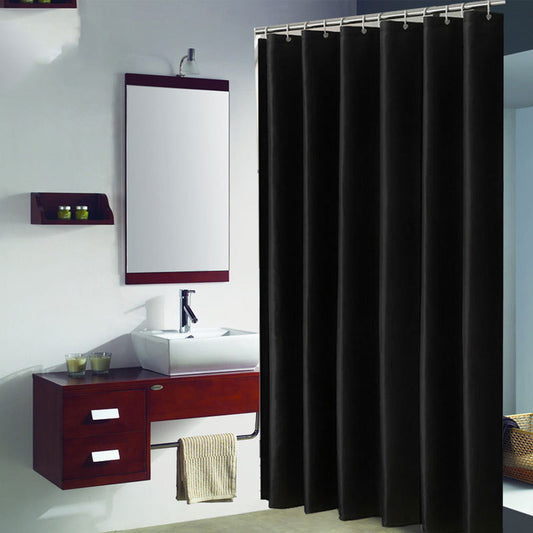 Impervious Polyester Bathroom Shower Curtain