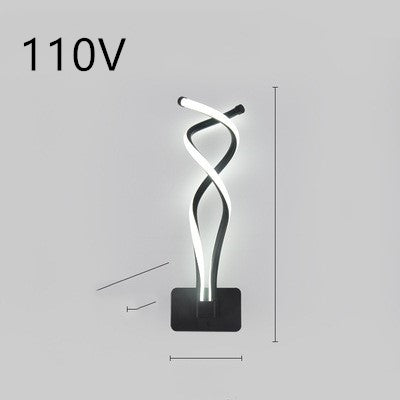 LED Minimalist Bedroom Bedside Lamp (Multiple Variants)