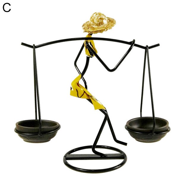 Romantic Candle Holder Carrying Girl Decoration