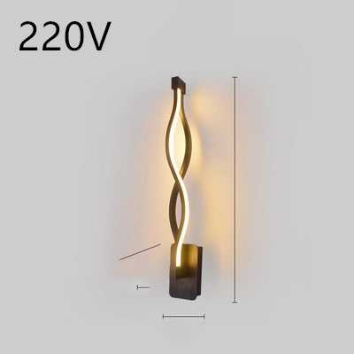 LED Minimalist Bedroom Bedside Lamp (Multiple Variants)