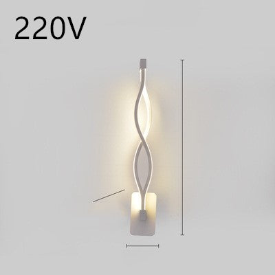 LED Minimalist Bedroom Bedside Lamp (Multiple Variants)