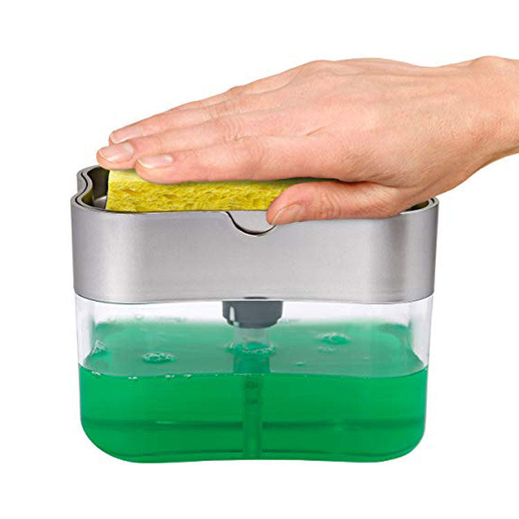 Kitchen Soap Dish Dispenser For Sponge