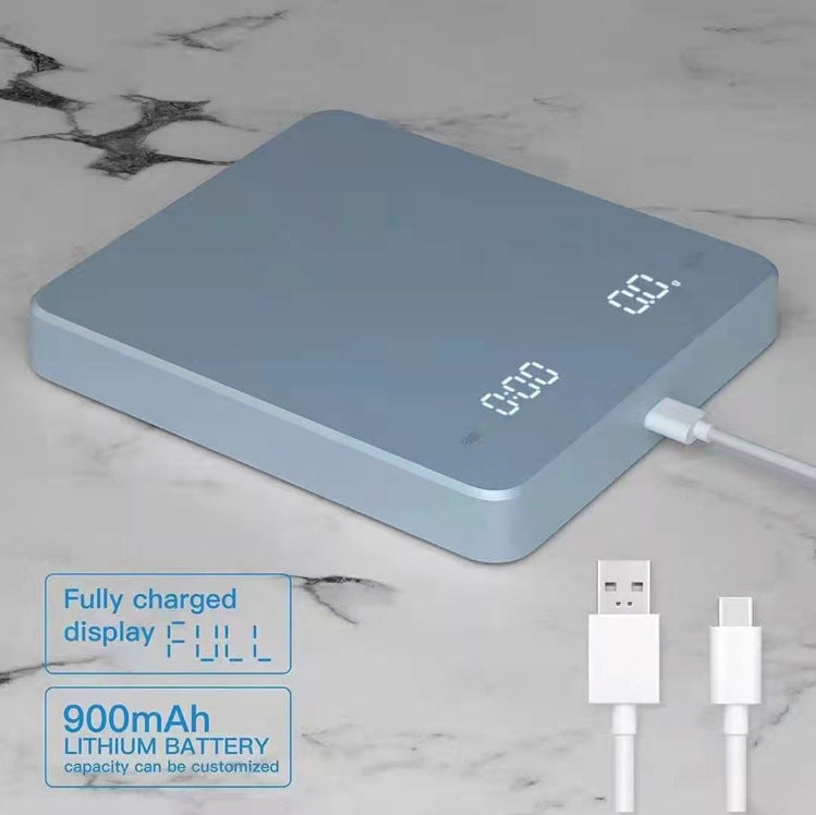 LED Hidden Screen Chargeable Kitchen Scale