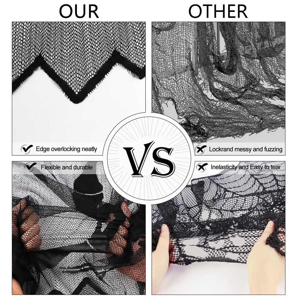 Skull and Pumpkin Pattern Curtain Halloween Decoration