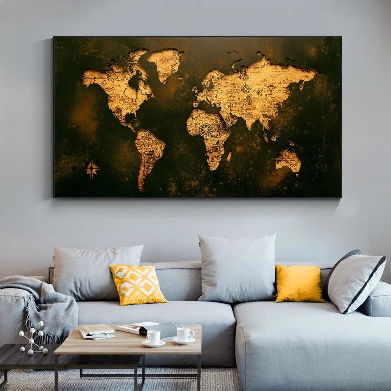 World Image Decorative Painting