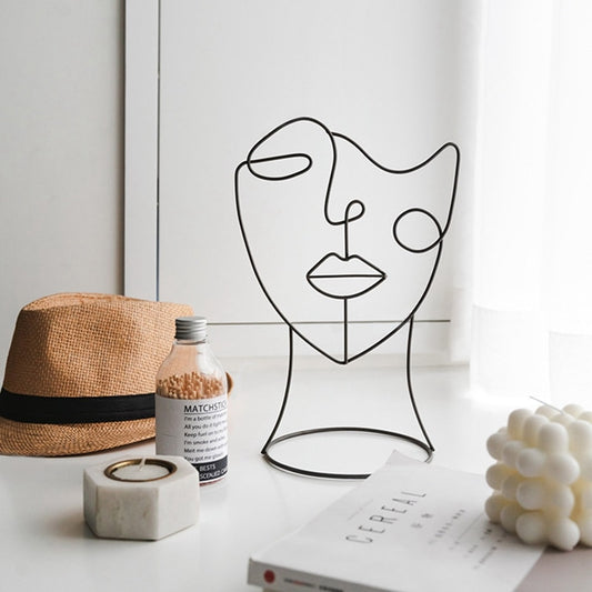 Handmade Abstract Character Sculpture Art Figurines Home Decoration