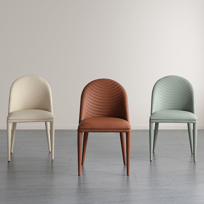 Italian Modern Minimalist Light Luxury Home Backchair