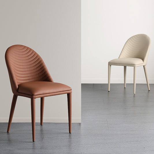 Italian Modern Minimalist Light Luxury Home Backchair