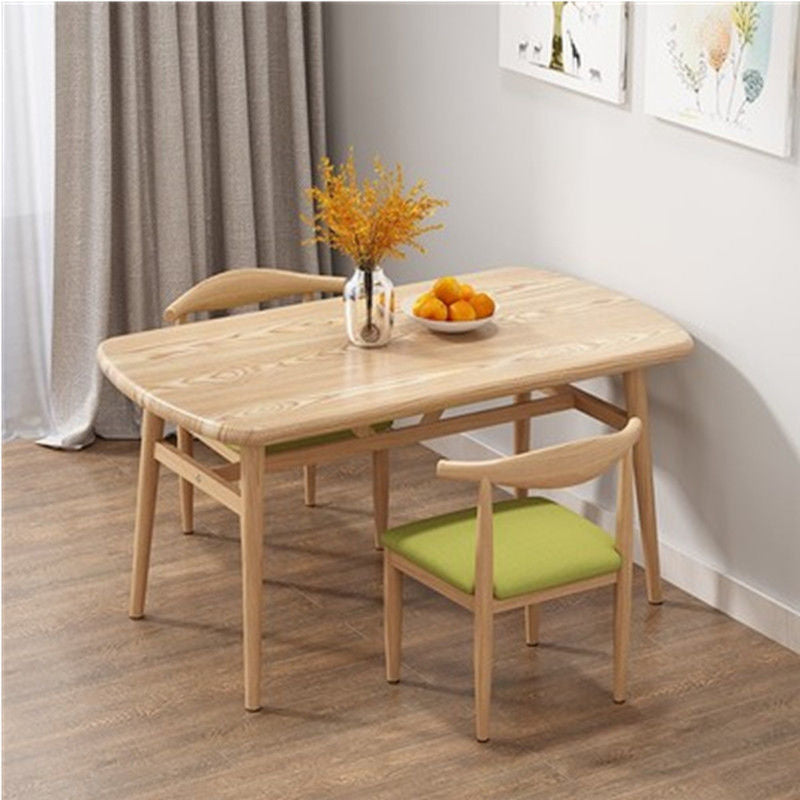 Modern Rectangular Dining Table And Chair Combination For 4 people or 6 people