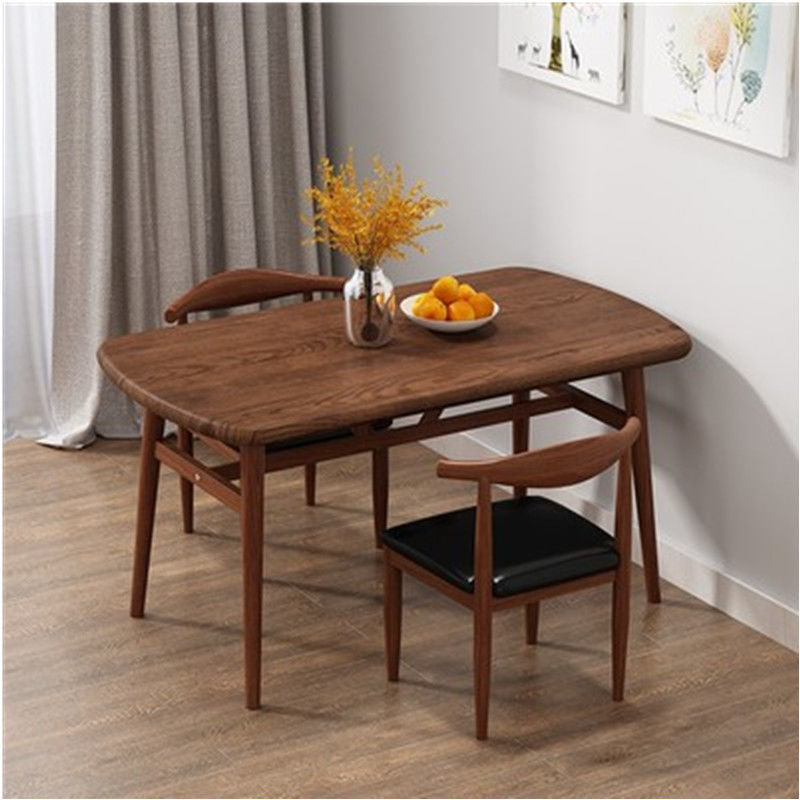 Modern Rectangular Dining Table And Chair Combination For 4 people or 6 people
