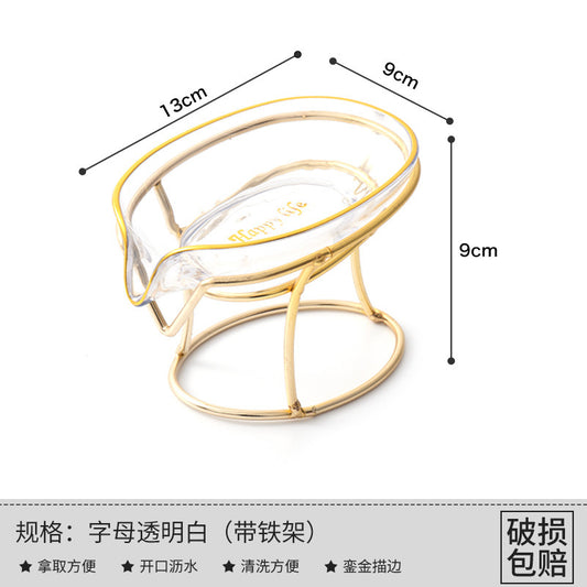 Luxury Bathroom Soap Storage Dish Tray