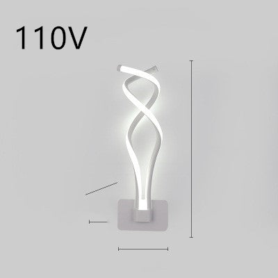 LED Minimalist Bedroom Bedside Lamp (Multiple Variants)