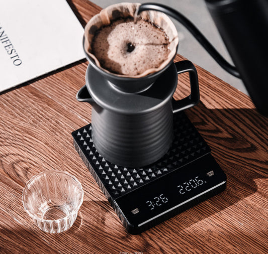 LED Hidden Screen Chargeable Kitchen Scale