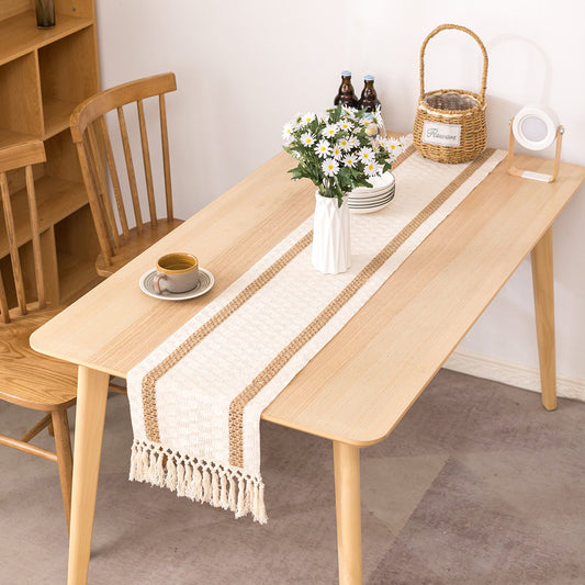 Cotton Linen Color Matching Table Cloth