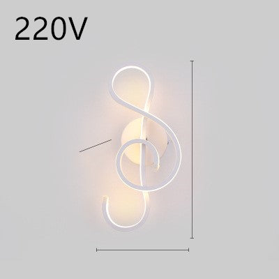 LED Minimalist Bedroom Bedside Lamp (Multiple Variants)