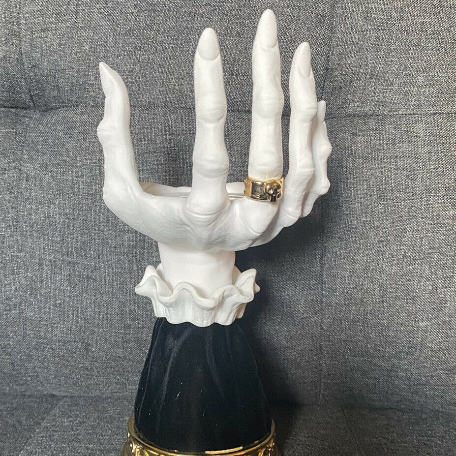 Halloween Witch Palm Candle Holder Decoration