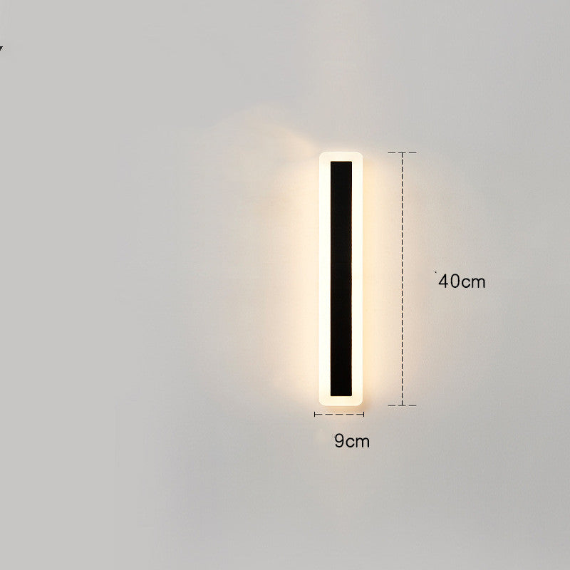 Modern Outdoor Courtyard Wall Lamp