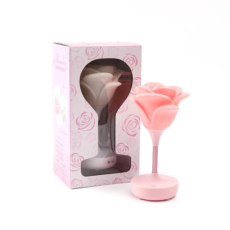 Creative USB Touch Rose Bedroom Night Light