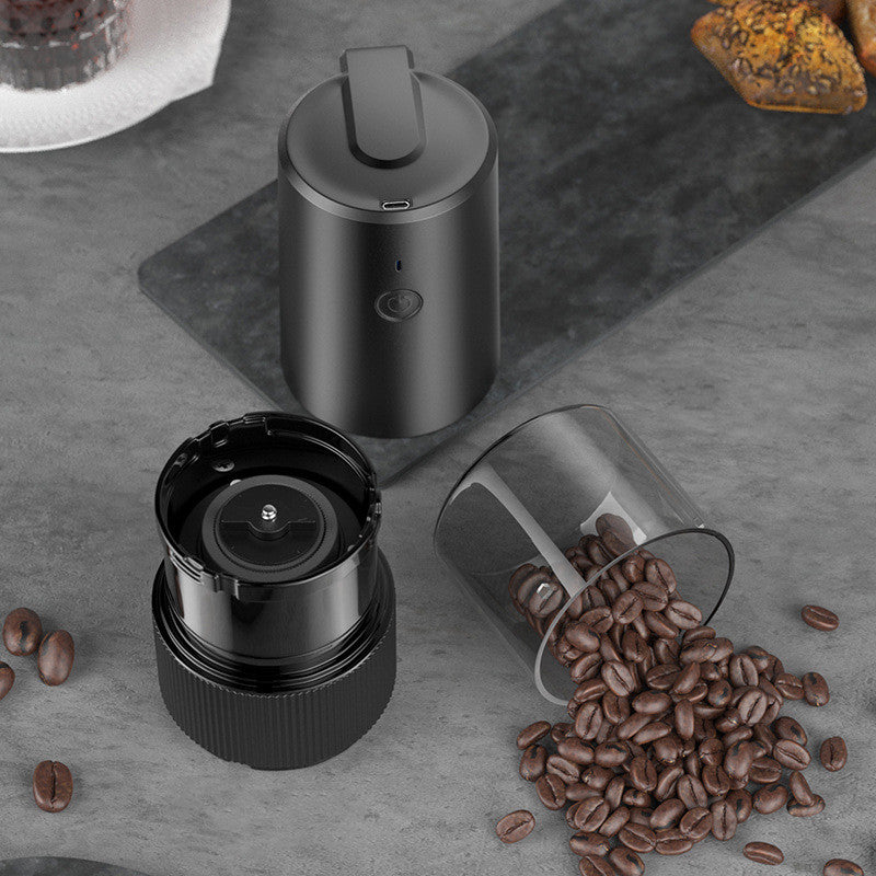 Portable USB Rechargeable Coffee Bean Nuts Grains Pepper Spice Mill Grinder