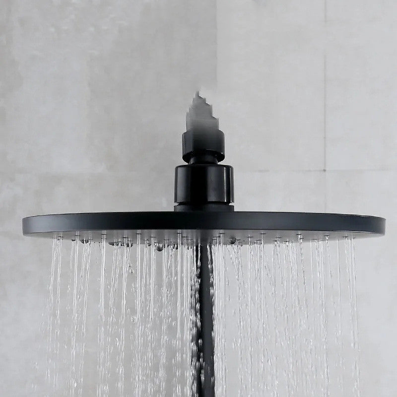 Modern Black Shower Shower Head Set